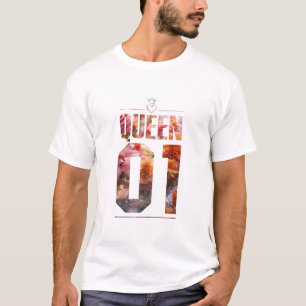 Camiseta Rey flor y Reina 01