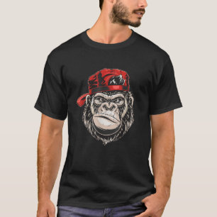 Camiseta Rey Gorila Alpha Simio Divertido Vida Silvestre