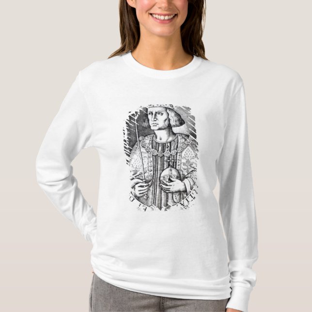 Camiseta Rey Guillermo II de Inglaterra, 1618 (Anverso)