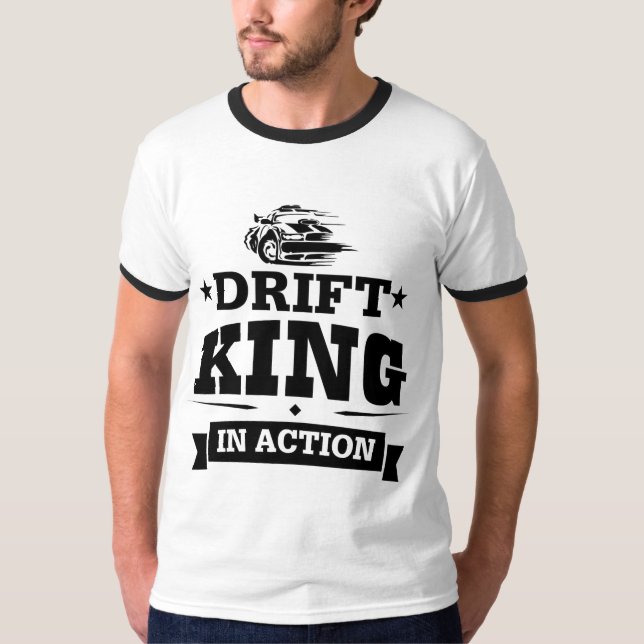 Camiseta Rey In Action de la deriva (Anverso)