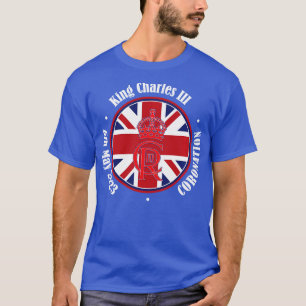Camiseta Rey inglés III Charles Memorabilia Reyes Coronat