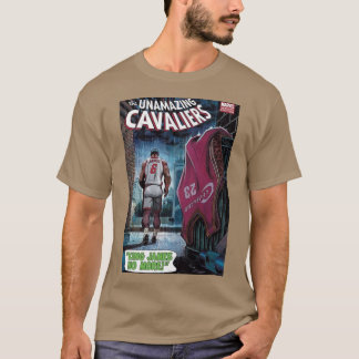 Camiseta Rey James Comic familia divertida