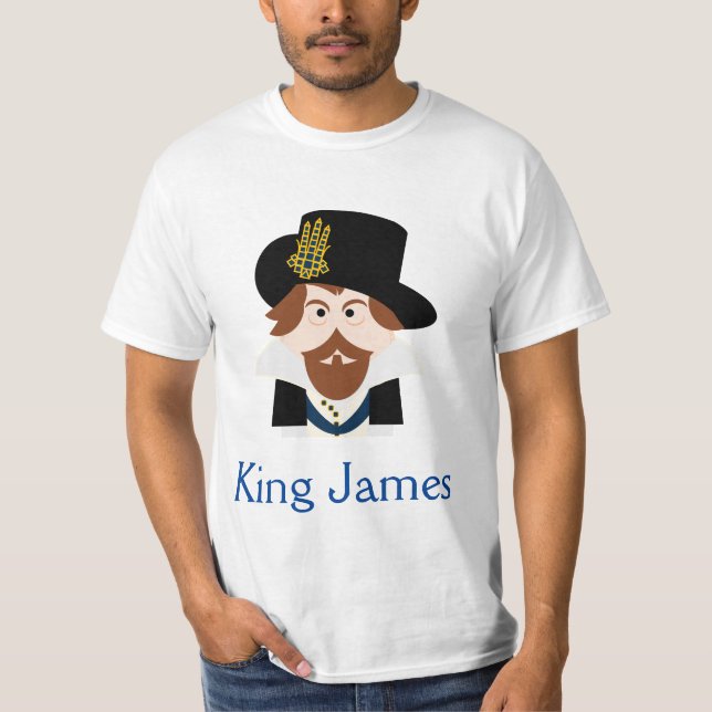 Camiseta Rey James VI de Escocia y James I de Inglaterra  (Anverso)