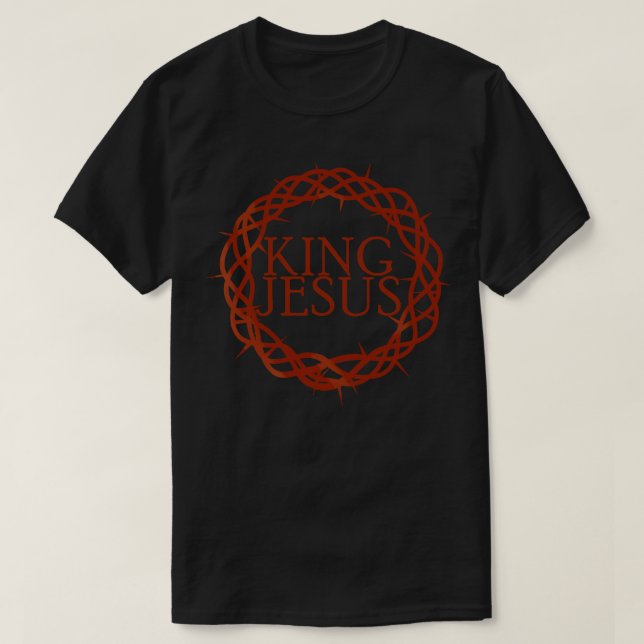 Camiseta Rey Jesús (Diseño del anverso)