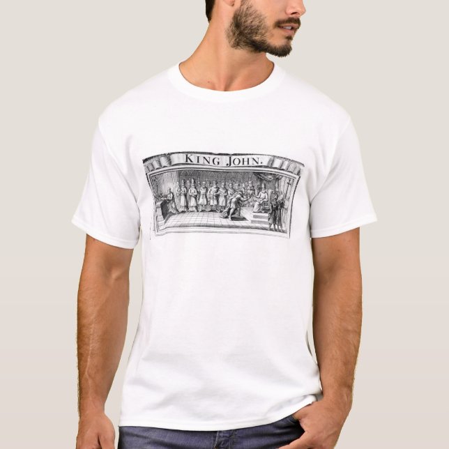 Camiseta Rey Juan entrega su corona (Anverso)