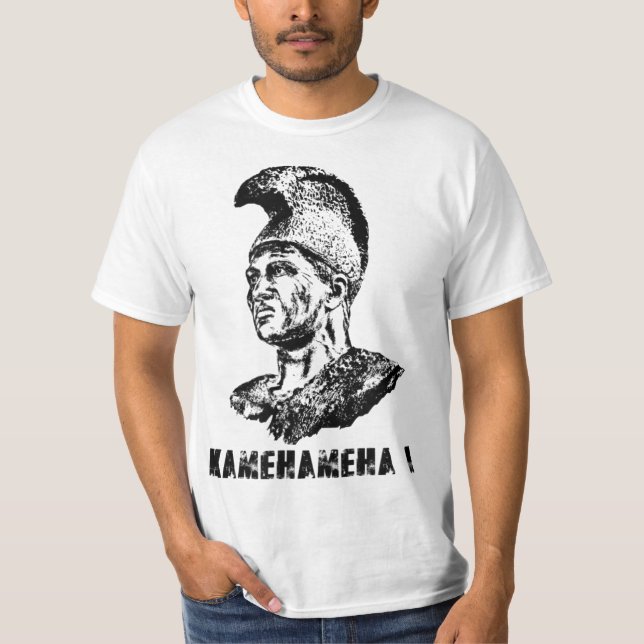 Camiseta Rey Kamehameha I Islas Hawái Paradis Tropical (Anverso)