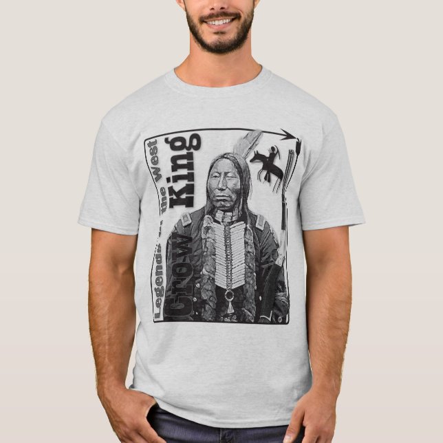 Camiseta Rey Kȟaŋǧí Yátapi Deluxe T-Shirt del cuervo (Anverso)