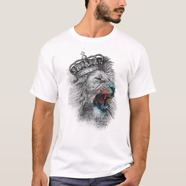 Camiseta Rey león (Anverso)