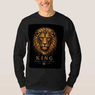 Camiseta Rey León Animal de Poder 🦁