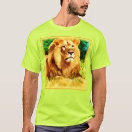 Camiseta Rey León En El Bosque. ¡Hazte con una en Zazzle
