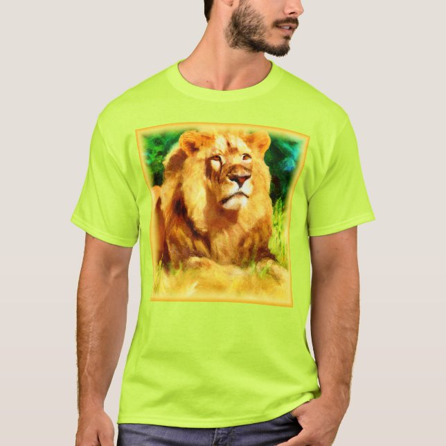 Camiseta Rey León En El Bosque. ¡Hazte con una en Zazzle (Anverso)