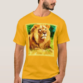 Camiseta Rey León En El Bosque. ¡Hazte con una en Zazzle