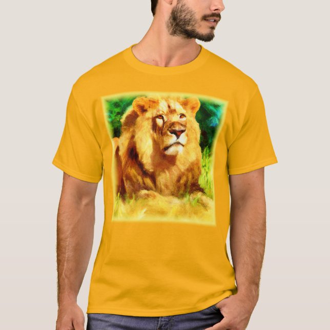 Camiseta Rey León En El Bosque. ¡Hazte con una en Zazzle (Anverso)