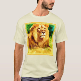Camiseta Rey León En El Bosque. ¡Hazte con una en Zazzle