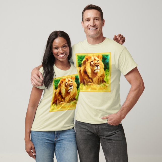 Camiseta Rey León En El Bosque. ¡Hazte con una en Zazzle (Unisexo)