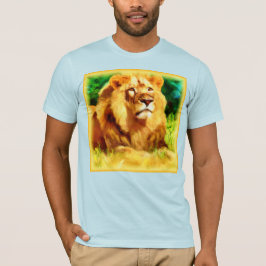 Camiseta Rey León En El Bosque. ¡Hazte con una en Zazzle
