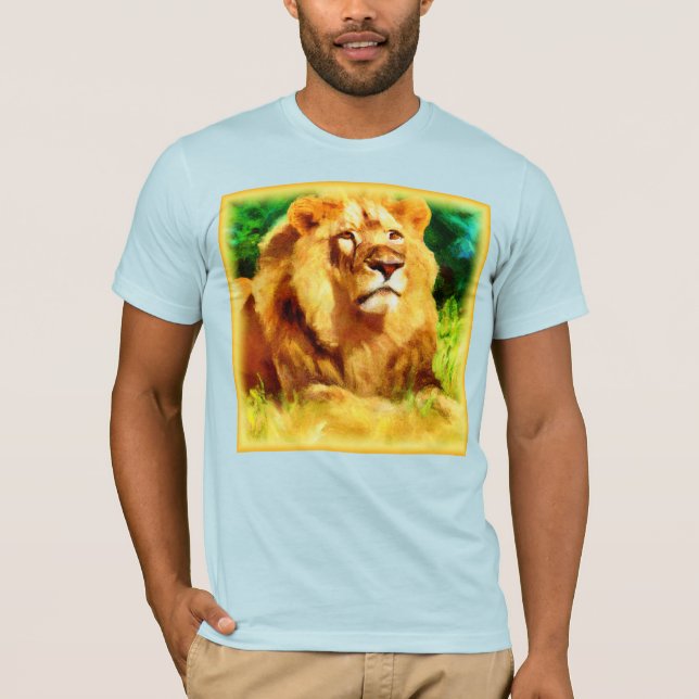 Camiseta Rey León En El Bosque. ¡Hazte con una en Zazzle (Anverso)