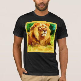 Camiseta Rey León En El Bosque. ¡Hazte con una en Zazzle