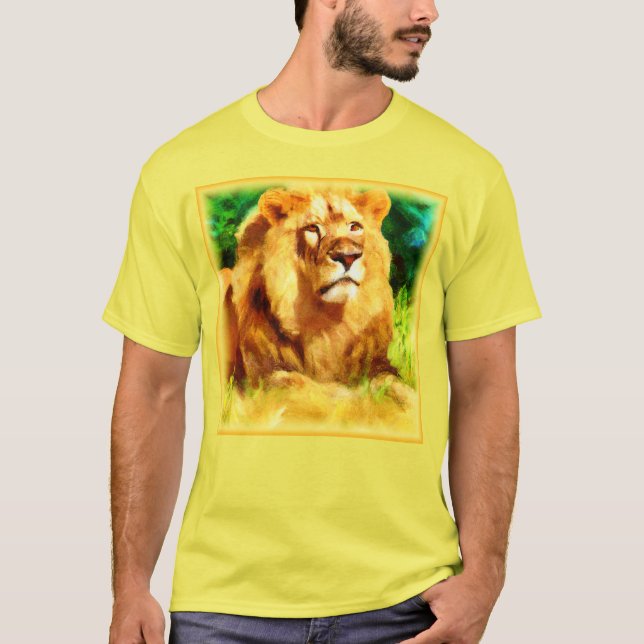 Camiseta Rey León En El Bosque. ¡Hazte con una en Zazzle (Anverso)
