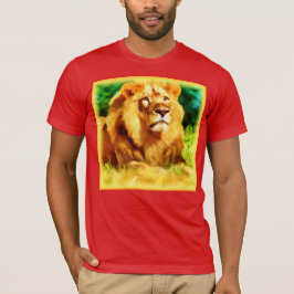 Camiseta Rey León En El Bosque. ¡Hazte con una en Zazzle