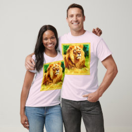 Camiseta Rey León En El Bosque. ¡Hazte con una en Zazzle