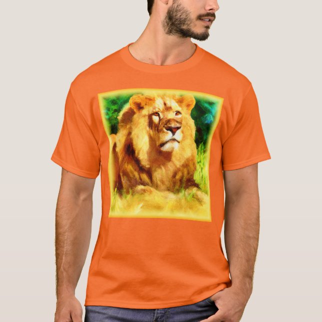 Camiseta Rey León En El Bosque. ¡Hazte con una en Zazzle (Anverso)