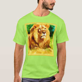Camiseta Rey León En El Bosque. ¡Hazte con una en Zazzle