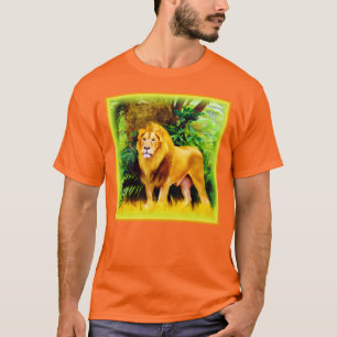 Camiseta Rey León En La Selva. ¡Hazte con una en Zazzle