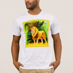 Camiseta Rey León En La Selva. ¡Hazte con una en Zazzle