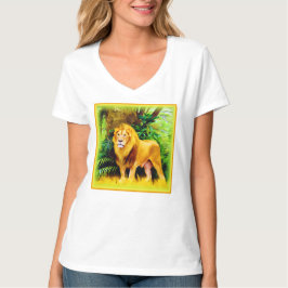Camiseta Rey León En La Selva. ¡Hazte con una en Zazzle
