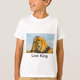 Camiseta - Rey León   Impresiones de safari africa