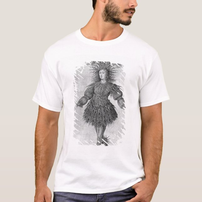 Camiseta Rey Louis XIV de Francia (Anverso)