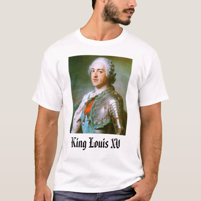 Camiseta Rey Louis XV (Anverso)