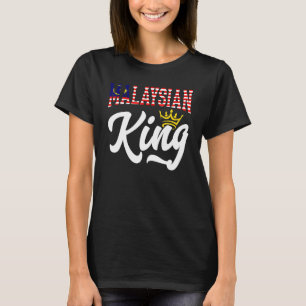 Camiseta Rey malayo Malasia Malayo Bandera de Malasia_1