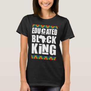 Camiseta Rey Negro Educado, Mes de la Historia Negra