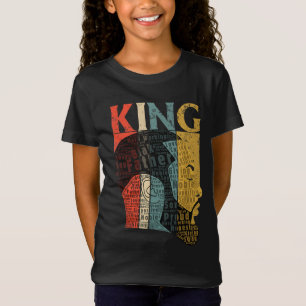 Camiseta Rey negro fuerte afroamericanoAfro natural