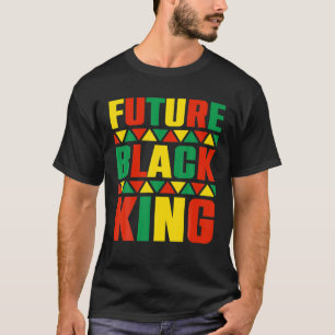 Camiseta Rey negro futuro
