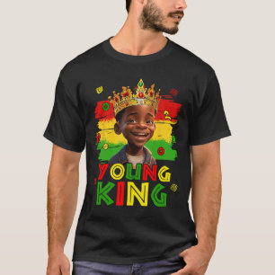 Camiseta Rey Negro Joven Mes de la Historia Negra Niños Afr