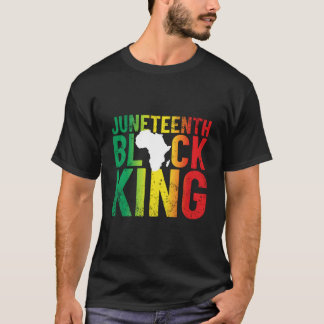 Camiseta Rey Negro Junenth Para 'S Junenth