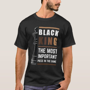 Camiseta Rey Negro La Pieza Más Importante Del Juego 1