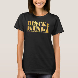 Camiseta Rey Negro La Pieza Más Importante Del Juego Af
