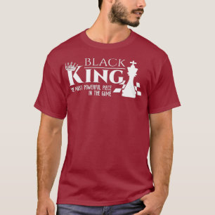 Camiseta Rey Negro - La pieza más poderosa del juego