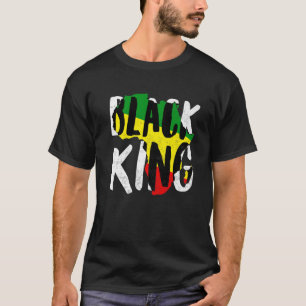 Camiseta Rey Negro para hombres hombres Historia Mes de Áfr