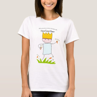 Camiseta Rey Of Carrot Flowers
