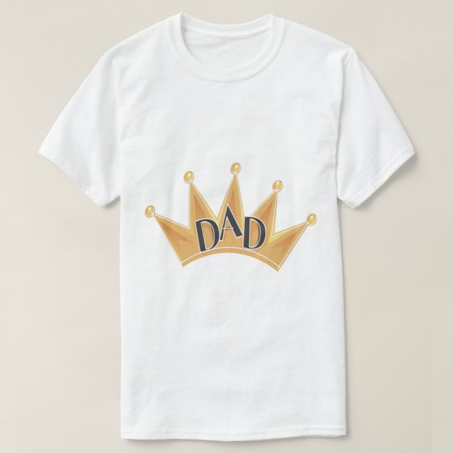 Camiseta Rey Papá (Diseño del anverso)