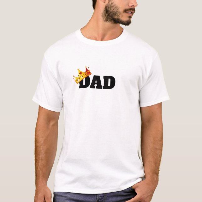 CAMISETA REY PAPÁ  (Anverso)