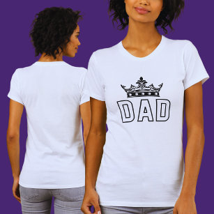Camiseta Rey Papá, Día del Padre, Regalo de Cumpleaños
