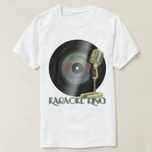 Camiseta Rey Personalized Record del Karaoke