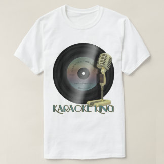 Camiseta Rey Personalized Record del Karaoke