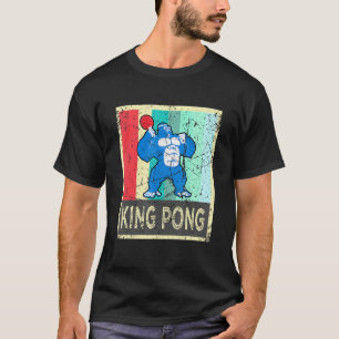 Camiseta Rey Pong  Ropa de equipo de Ping Pong para hombres